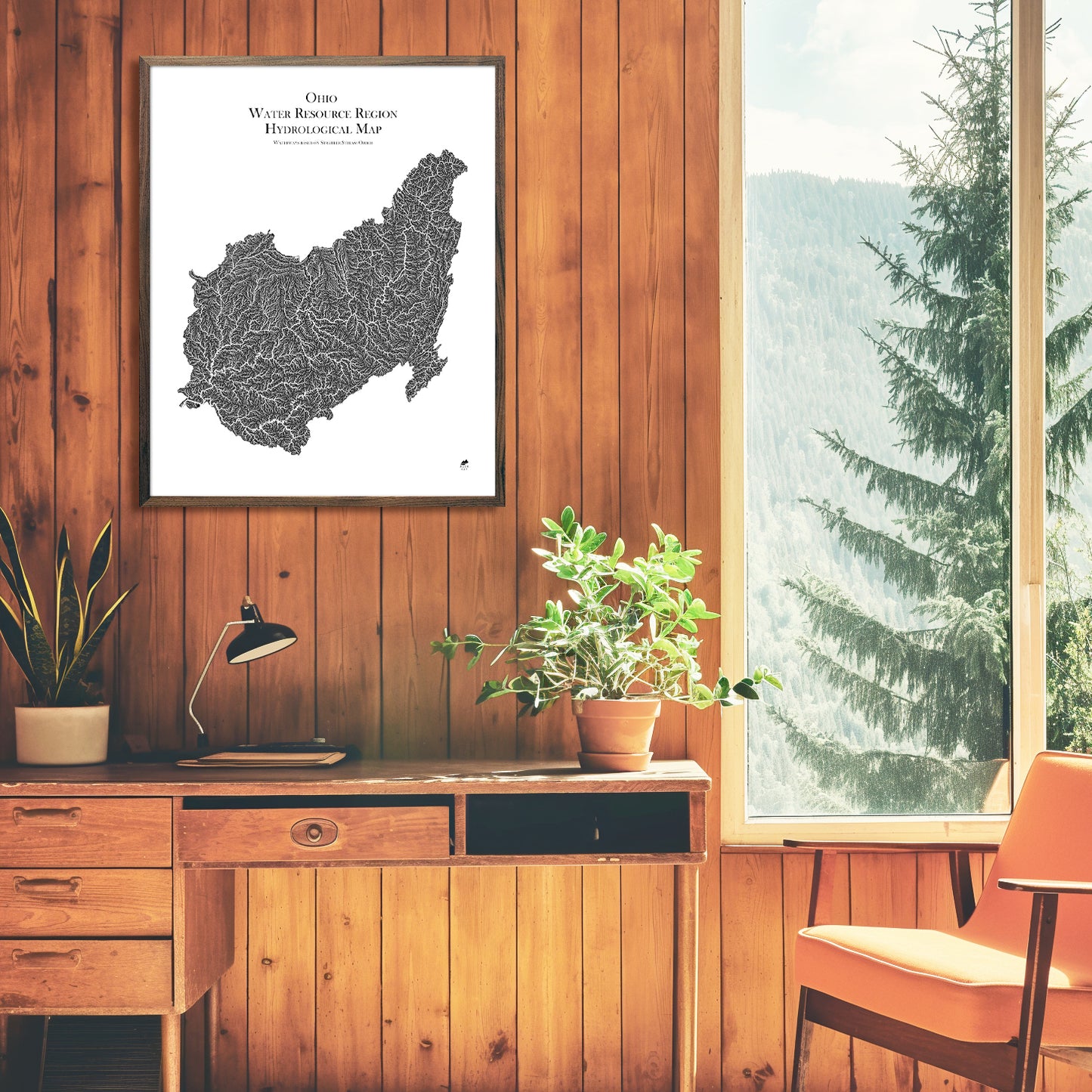 Ohio Regional Hydrological Map