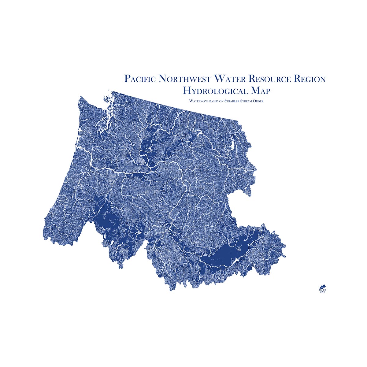 Pacific Northwest Regional Hydrology Map