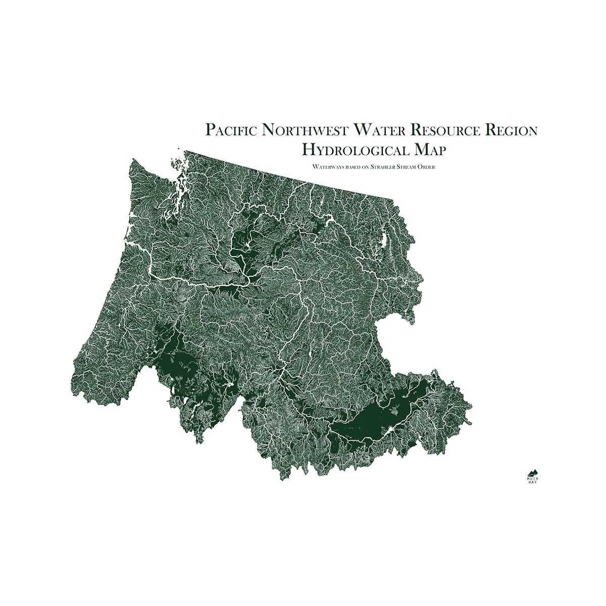 Pacific Northwest Regional Rivers Map