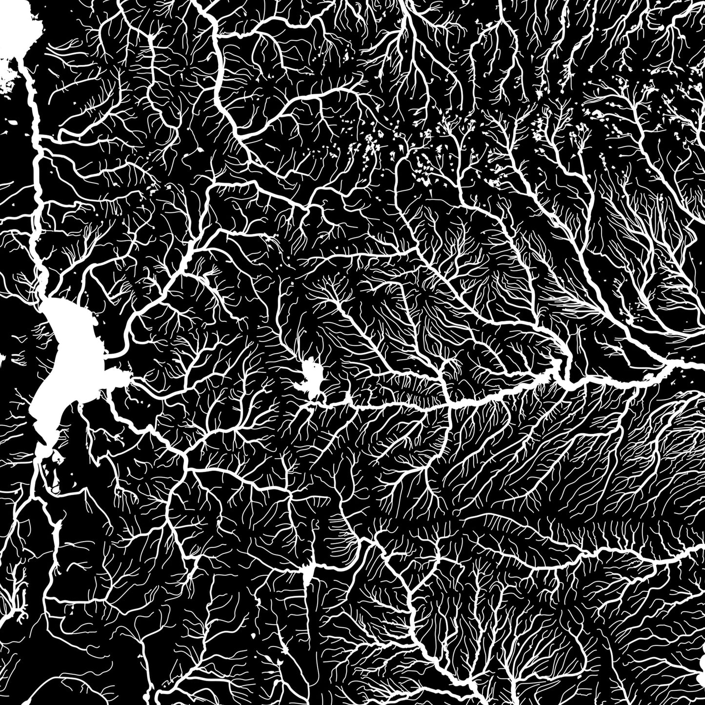 Utah Hydrological Map